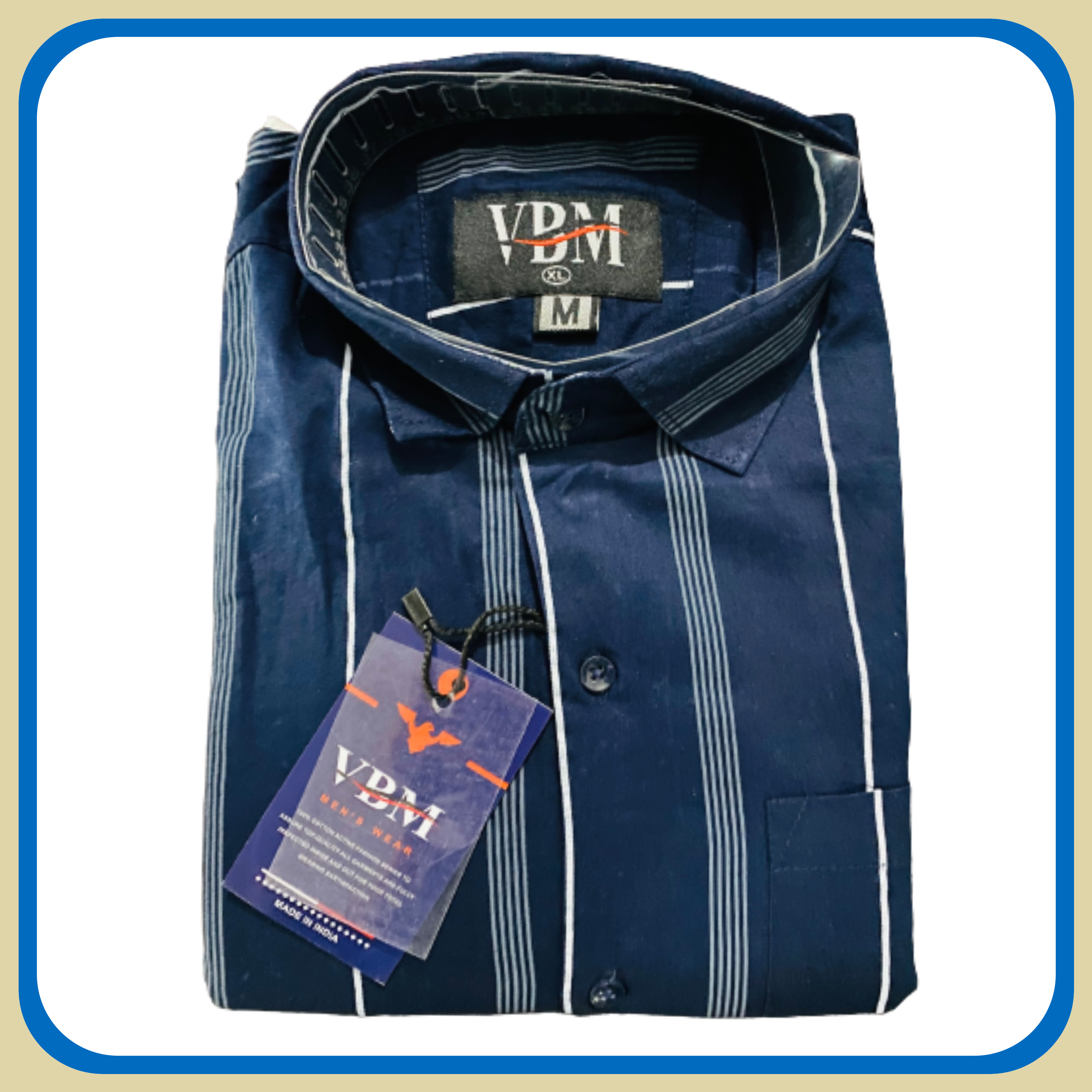 vbm Blue Lining Shirt 