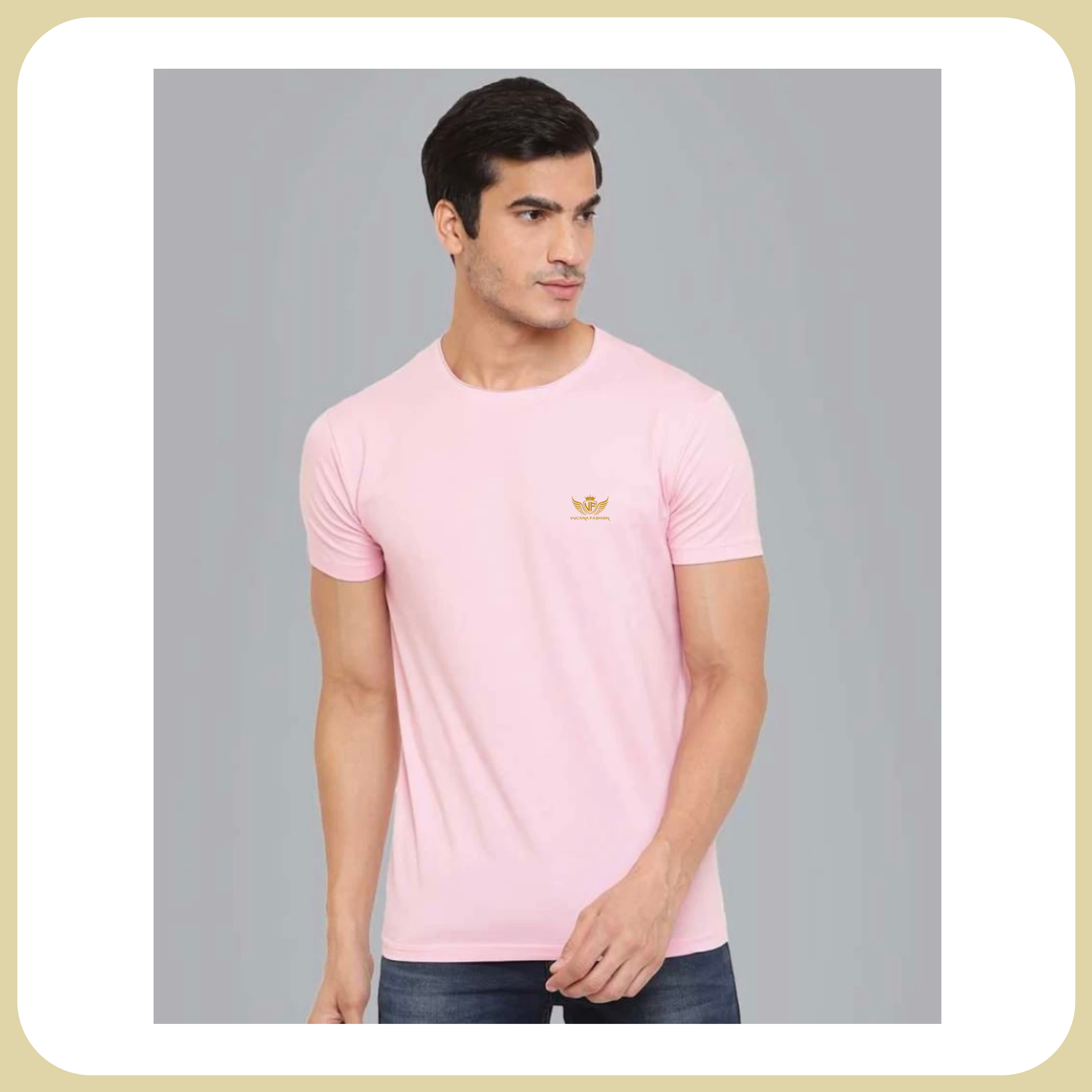 Round Pink T Shirt 